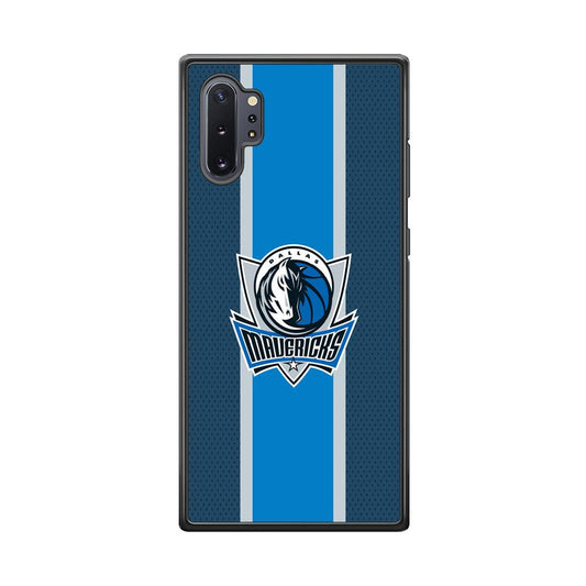 Dallas Mavericks Dot Blue Patern Samsung Galaxy Note 10 Plus Case-Oxvistore