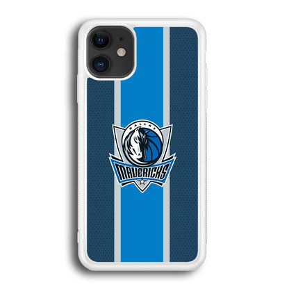 Dallas Mavericks Dot Blue Patern iPhone 12 Case-Oxvistore