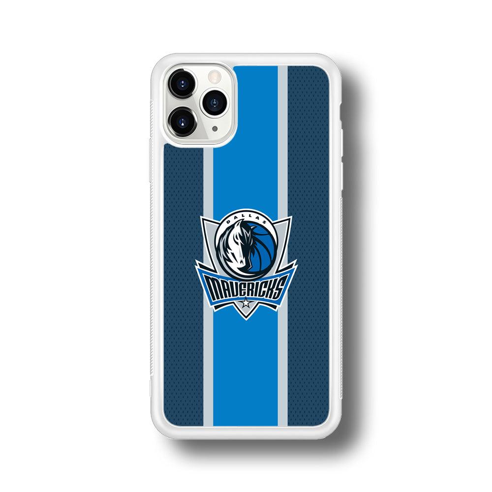 Dallas Mavericks Dot Blue Patern iPhone 11 Pro Case-Oxvistore