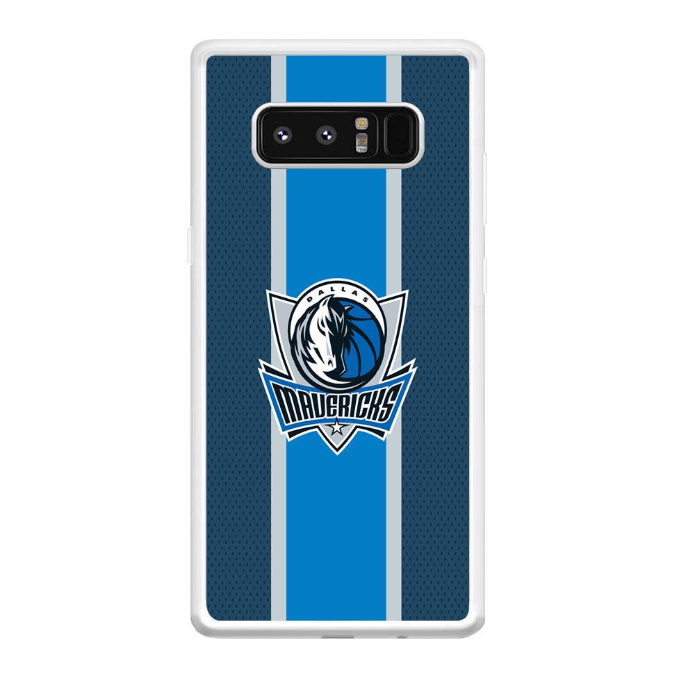 Dallas Mavericks Dot Blue Patern Samsung Galaxy Note 8 Case-Oxvistore