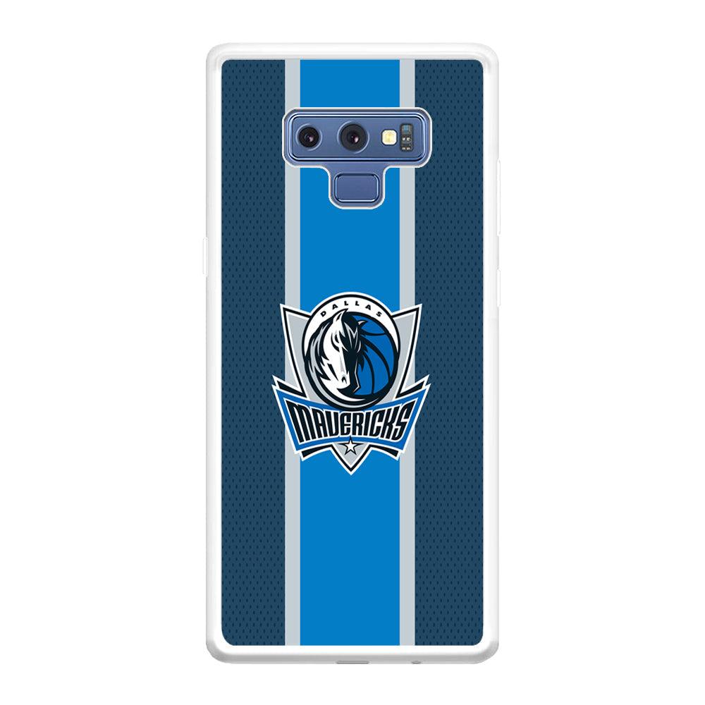 Dallas Mavericks Dot Blue Patern Samsung Galaxy Note 9 Case-Oxvistore