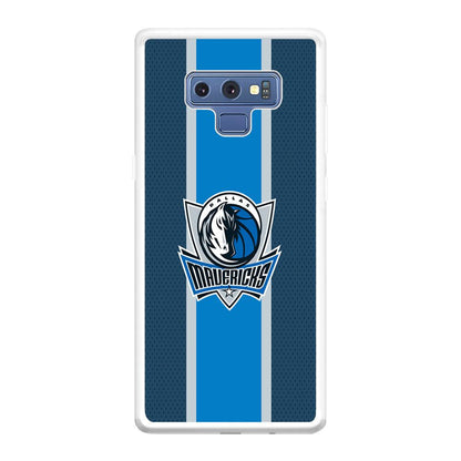 Dallas Mavericks Dot Blue Patern Samsung Galaxy Note 9 Case-Oxvistore