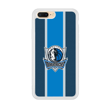 Dallas Mavericks Dot Blue Patern iPhone 8 Plus Case-Oxvistore