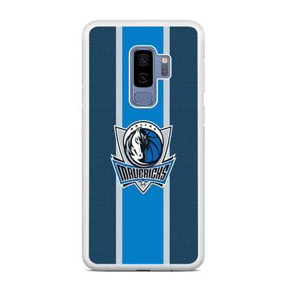 Dallas Mavericks Dot Blue Patern Samsung Galaxy S9 Plus Case-Oxvistore