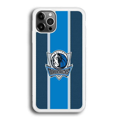 Dallas Mavericks Dot Blue Patern iPhone 12 Pro Case-Oxvistore