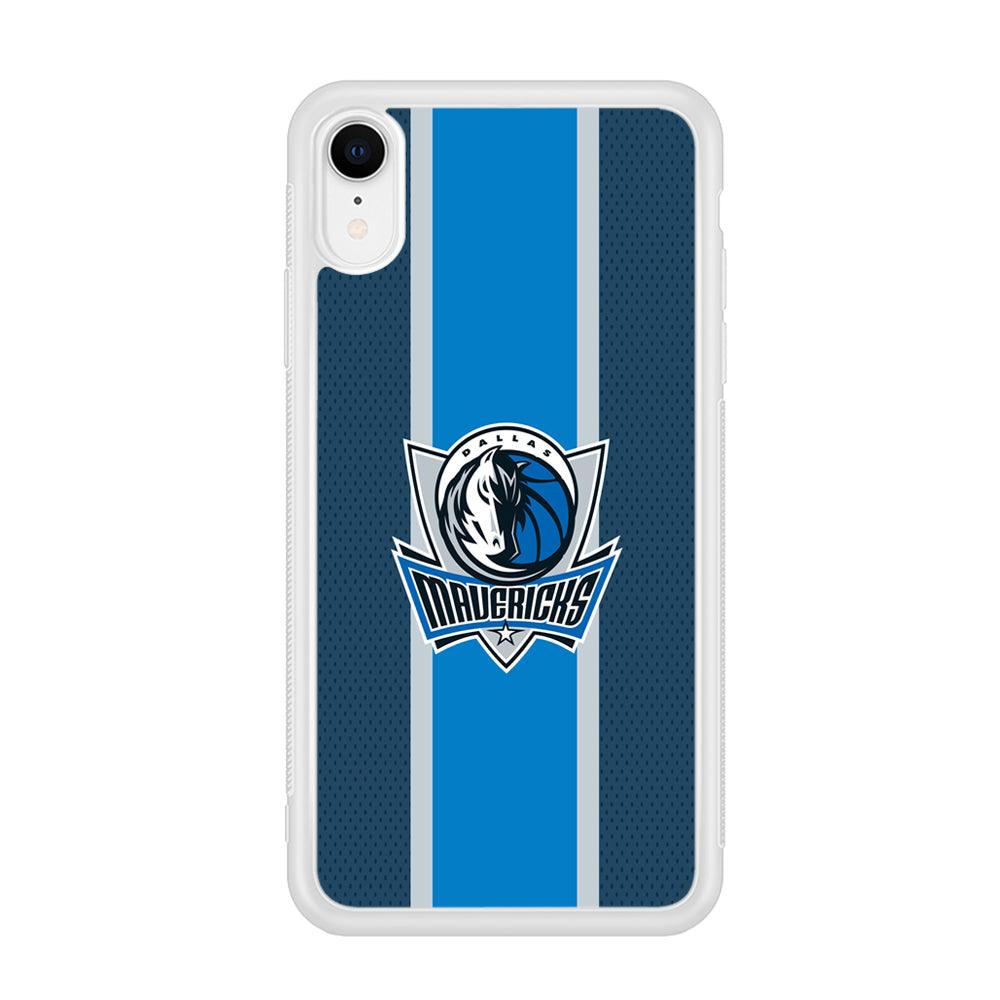 Dallas Mavericks Dot Blue Patern iPhone XR Case-Oxvistore