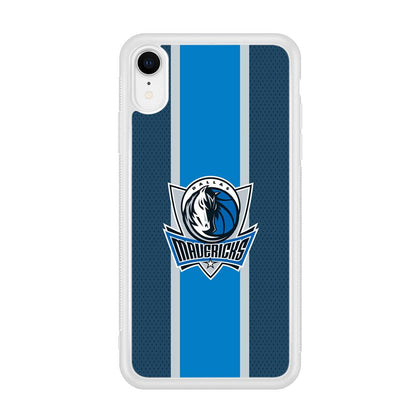 Dallas Mavericks Dot Blue Patern iPhone XR Case-Oxvistore