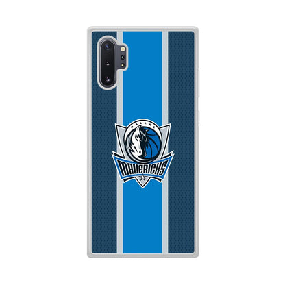 Dallas Mavericks Dot Blue Patern Samsung Galaxy Note 10 Plus Case-Oxvistore