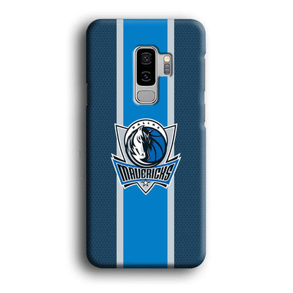 Dallas Mavericks Dot Blue Patern Samsung Galaxy S9 Plus Case-Oxvistore