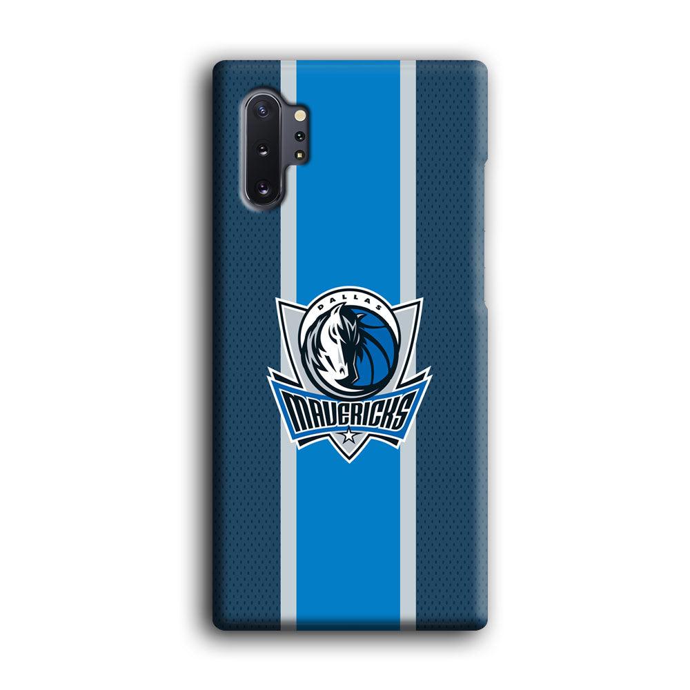 Dallas Mavericks Dot Blue Patern Samsung Galaxy Note 10 Plus Case-Oxvistore