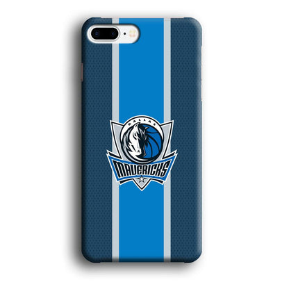 Dallas Mavericks Dot Blue Patern iPhone 8 Plus Case-Oxvistore