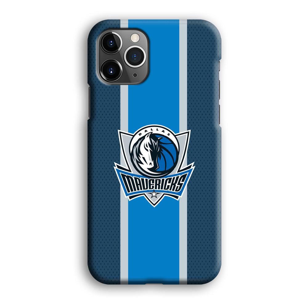 Dallas Mavericks Dot Blue Patern iPhone 12 Pro Case-Oxvistore