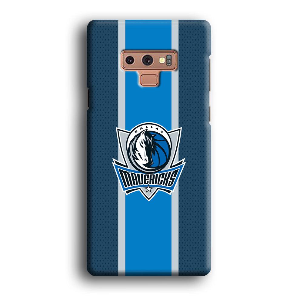 Dallas Mavericks Dot Blue Patern Samsung Galaxy Note 9 Case-Oxvistore