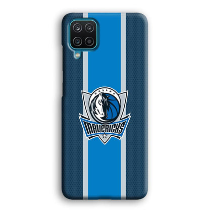 Dallas Mavericks Dot Blue Patern Samsung Galaxy A12 Case-Oxvistore