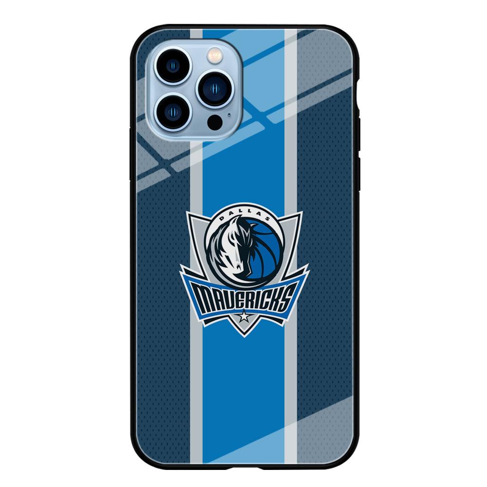 Dallas Mavericks Dot Blue Patern iPhone 15 Pro Max Case-Oxvistore