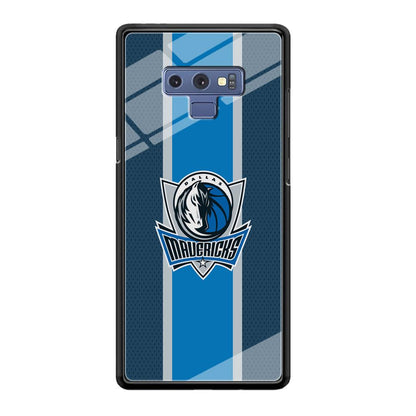 Dallas Mavericks Dot Blue Patern Samsung Galaxy Note 9 Case-Oxvistore