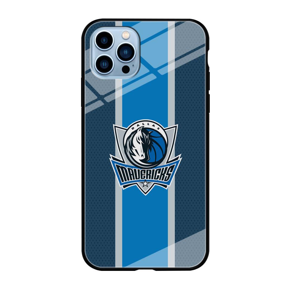 Dallas Mavericks Dot Blue Patern iPhone 12 Pro Case-Oxvistore