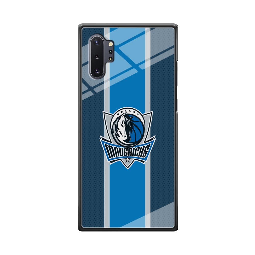 Dallas Mavericks Dot Blue Patern Samsung Galaxy Note 10 Plus Case-Oxvistore