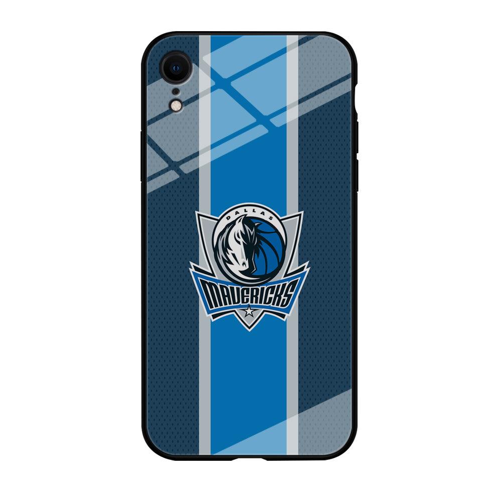 Dallas Mavericks Dot Blue Patern iPhone XR Case-Oxvistore