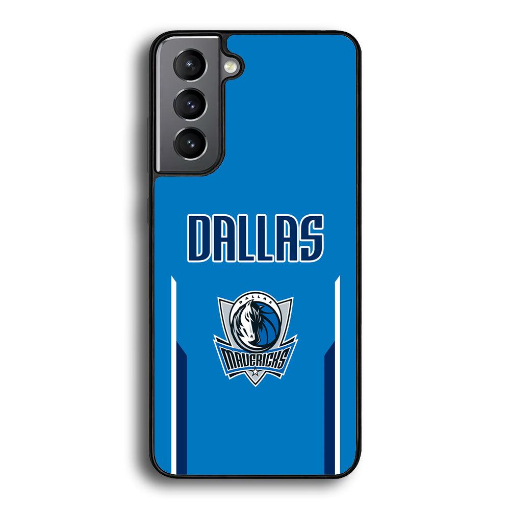 Dallas Mavericks Feel Seeing The Sea Samsung Galaxy S23 Case-Rubber Black (2D Case)-Oxvistore