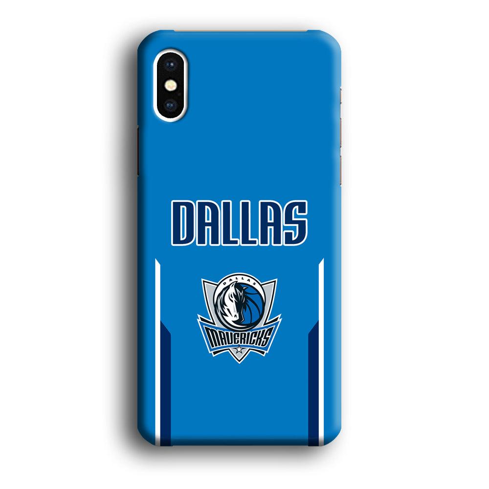 Dallas Mavericks Feel Seeing The Sea iPhone X Case-Oxvistore