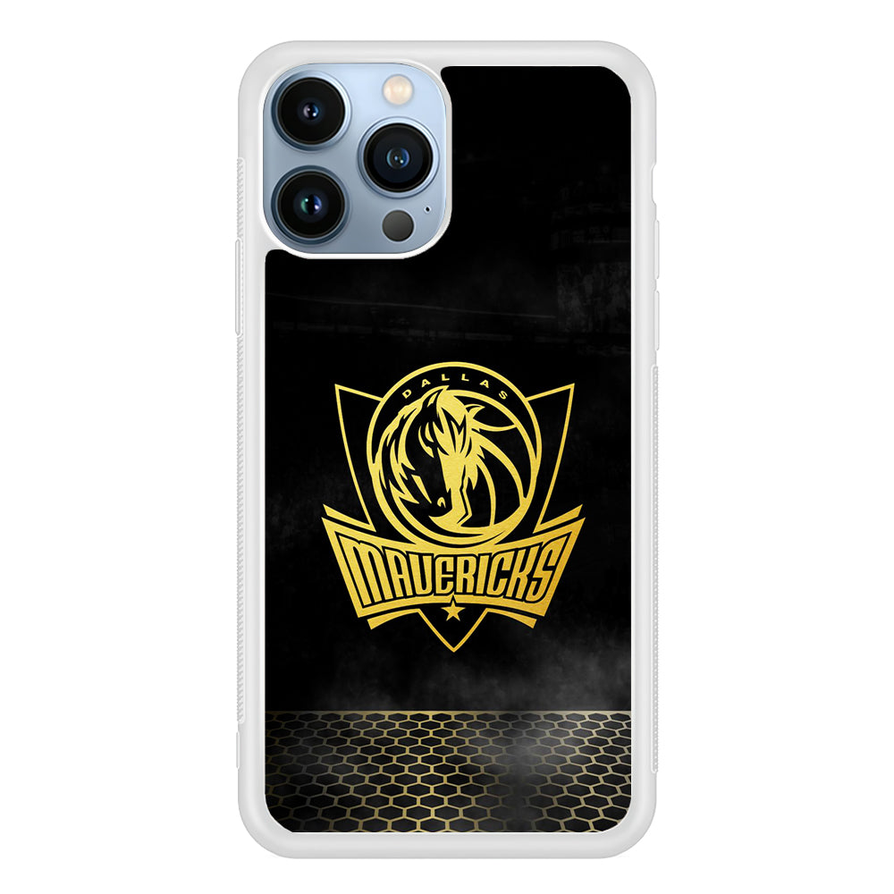 Dallas Mavericks Gold 2D Rubber Phone Case