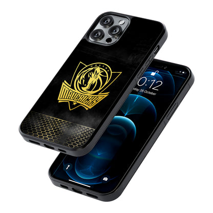 Dallas Mavericks Gold 2D Rubber Phone Case