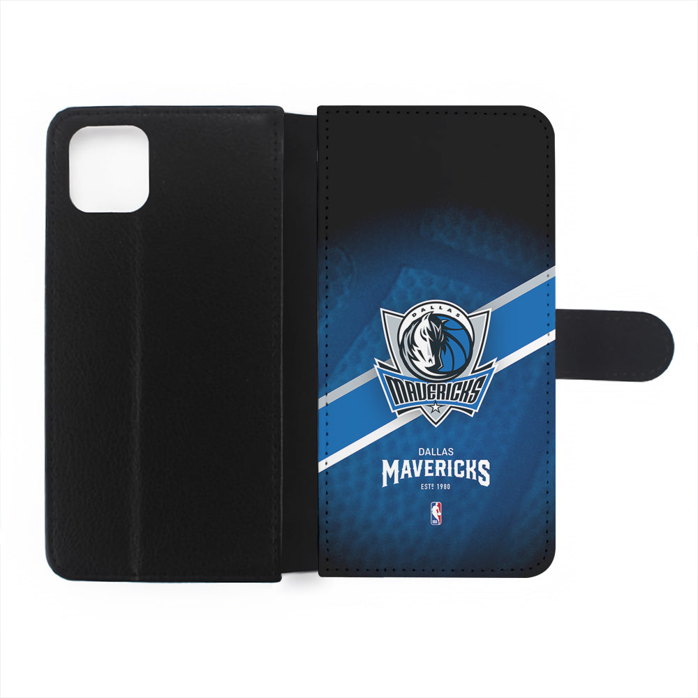 Dallas Mavericks Logo Flip Wallet Phone Case