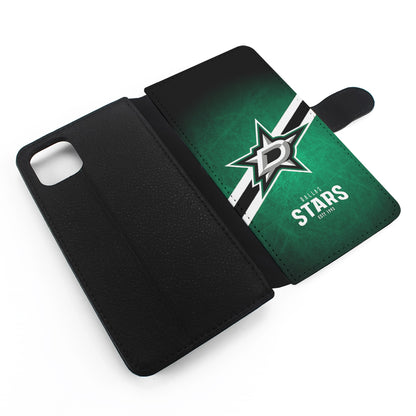 Dallas Stars Logo Flip Wallet Phone Case