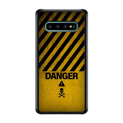 Danger Far Away From My Phone Samsung Galaxy S10 Plus Case-Oxvistore