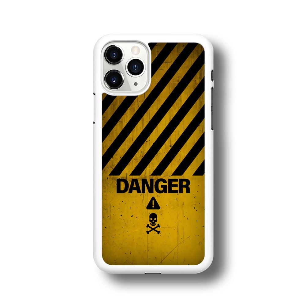 Danger Far Away From My Phone iPhone 11 Pro Case-Oxvistore