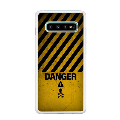 Danger Far Away From My Phone Samsung Galaxy S10 Case-Oxvistore