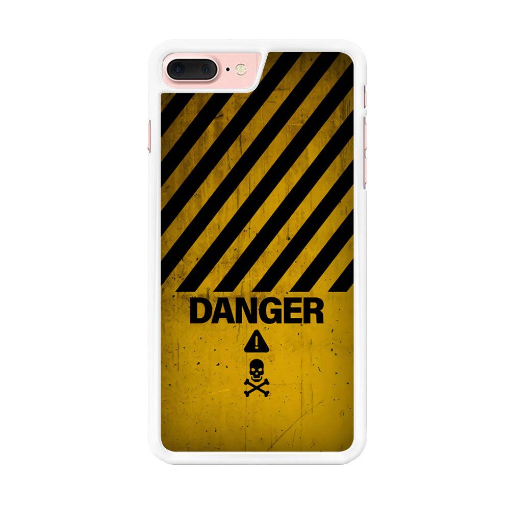 Danger Far Away From My Phone iPhone 7 Plus Case-Oxvistore