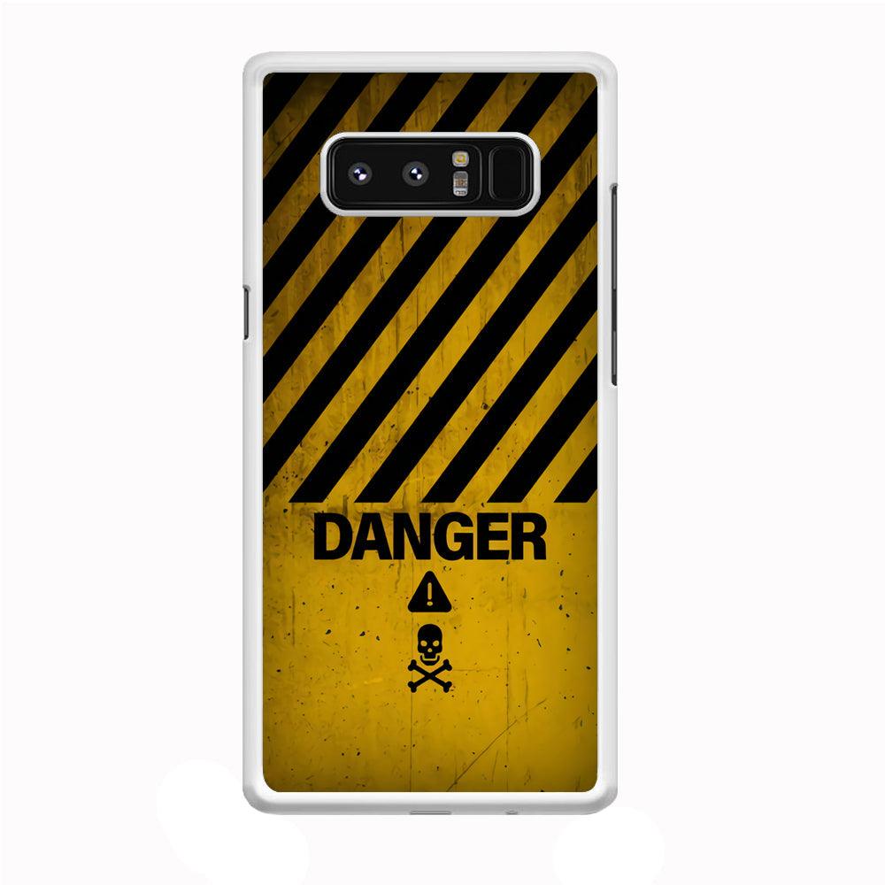 Danger Far Away From My Phone Samsung Galaxy Note 8 Case-Oxvistore