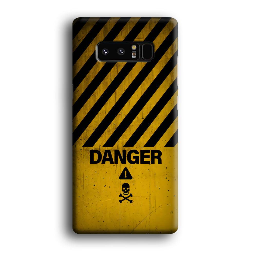 Danger Far Away From My Phone Samsung Galaxy Note 8 Case-Oxvistore