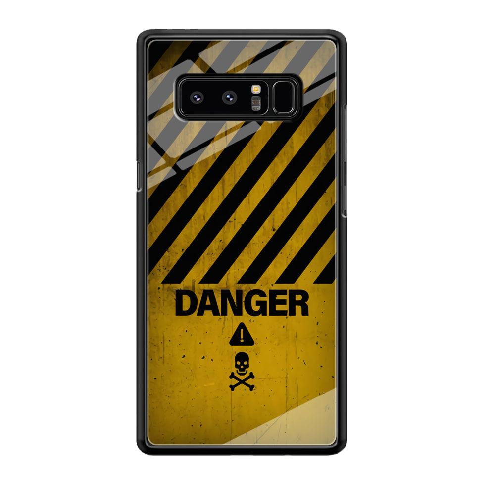 Danger Far Away From My Phone Samsung Galaxy Note 8 Case-Oxvistore