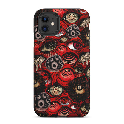 Deadly Eyes Demon 2 in 1 Tough Phone Case