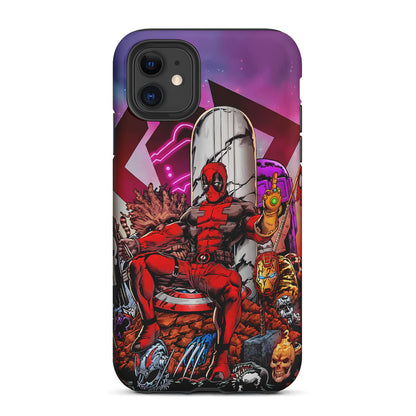 Deadpool Kills Everyone 2 in 1 Tough Phone Case