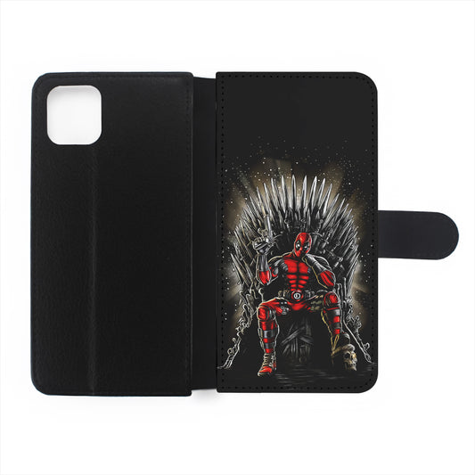 Deadpool The Iron Throne Flip Wallet Phone Case