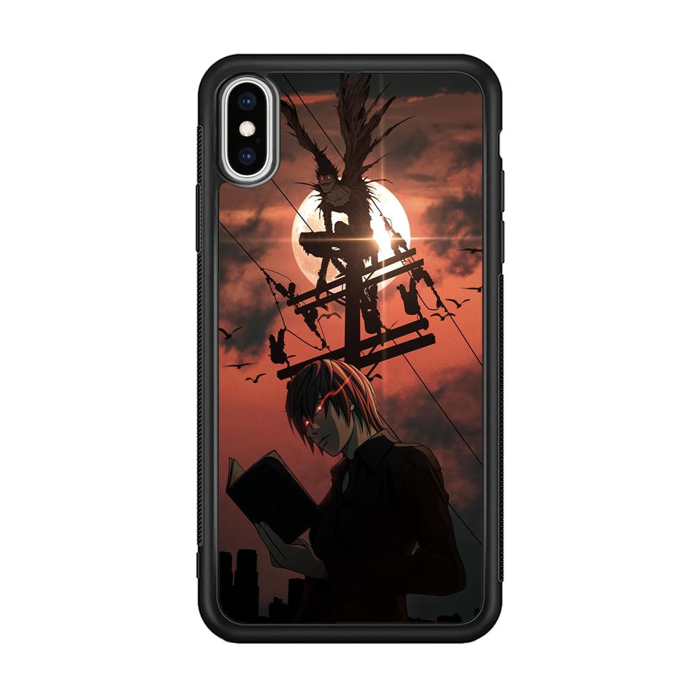 Death Note After The Moon Coming iPhone X Case-Oxvistore