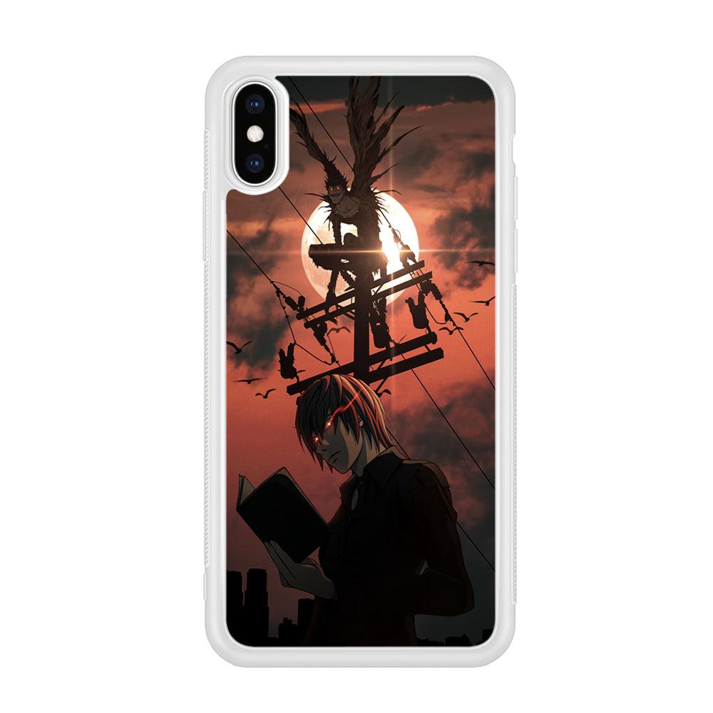 Death Note After The Moon Coming iPhone X Case-Oxvistore