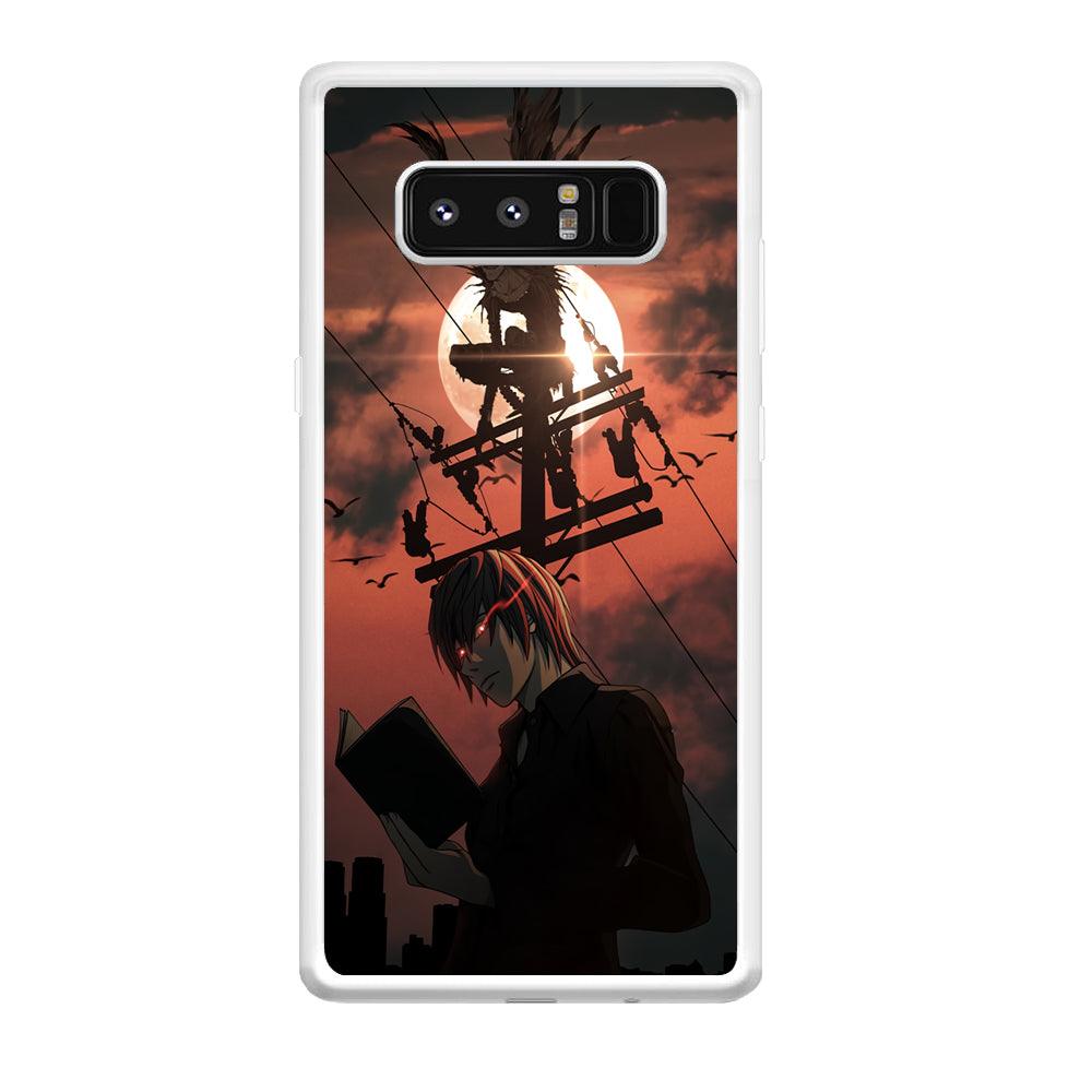 Death Note After The Moon Coming Samsung Galaxy Note 8 Case-Oxvistore