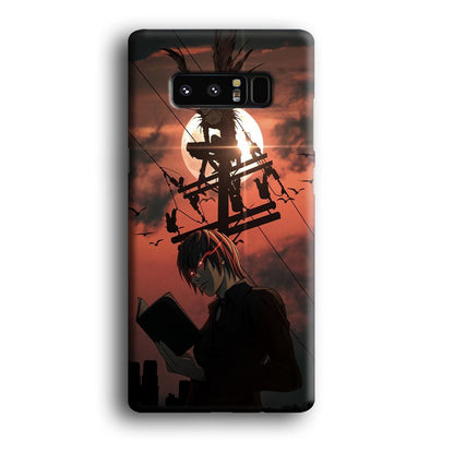 Death Note After The Moon Coming Samsung Galaxy Note 8 Case-Oxvistore