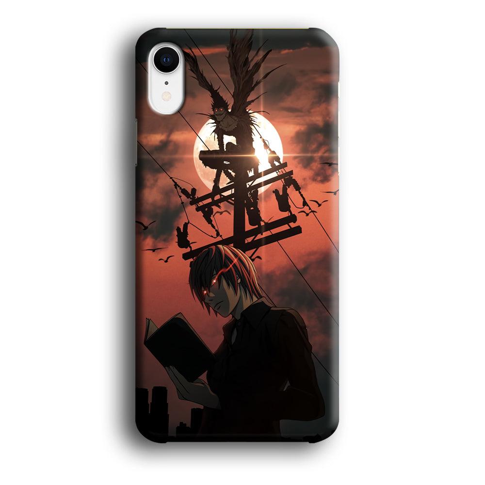 Death Note After The Moon Coming iPhone XR Case-Oxvistore