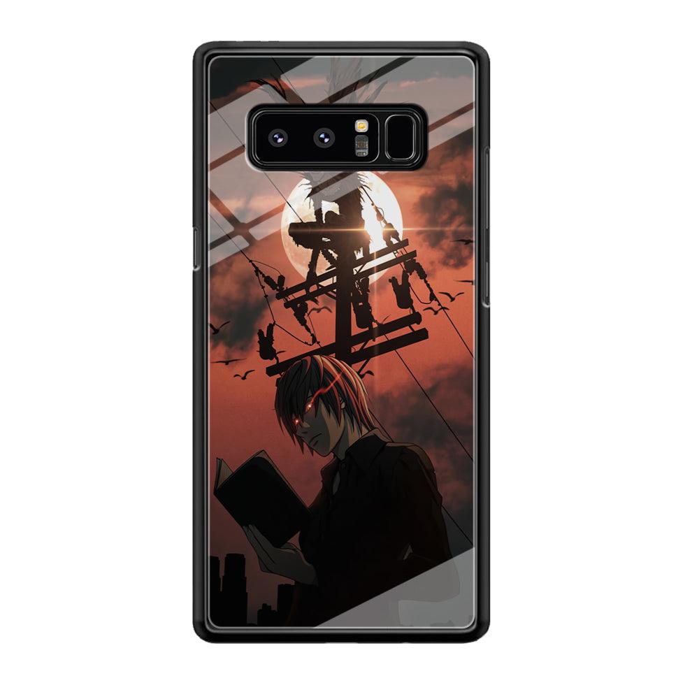 Death Note After The Moon Coming Samsung Galaxy Note 8 Case-Oxvistore