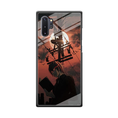 Death Note After The Moon Coming Samsung Galaxy Note 10 Plus Case-Oxvistore