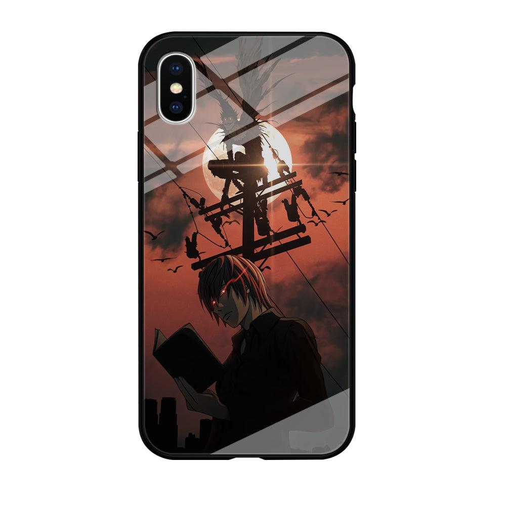 Death Note After The Moon Coming iPhone X Case-Oxvistore