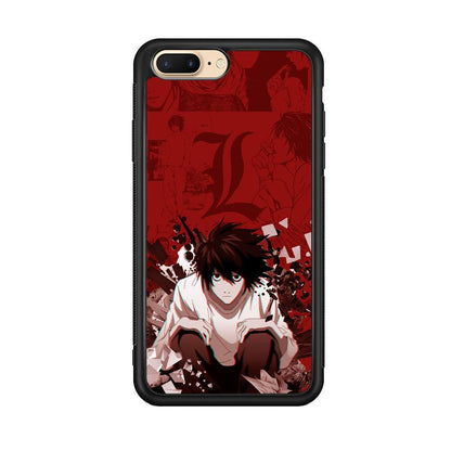 Death Note Stare of L iPhone 8 Plus Case-Oxvistore