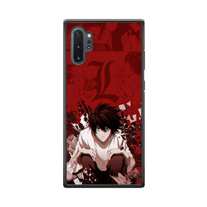 Death Note Stare of L Samsung Galaxy Note 10 Plus Case-Oxvistore