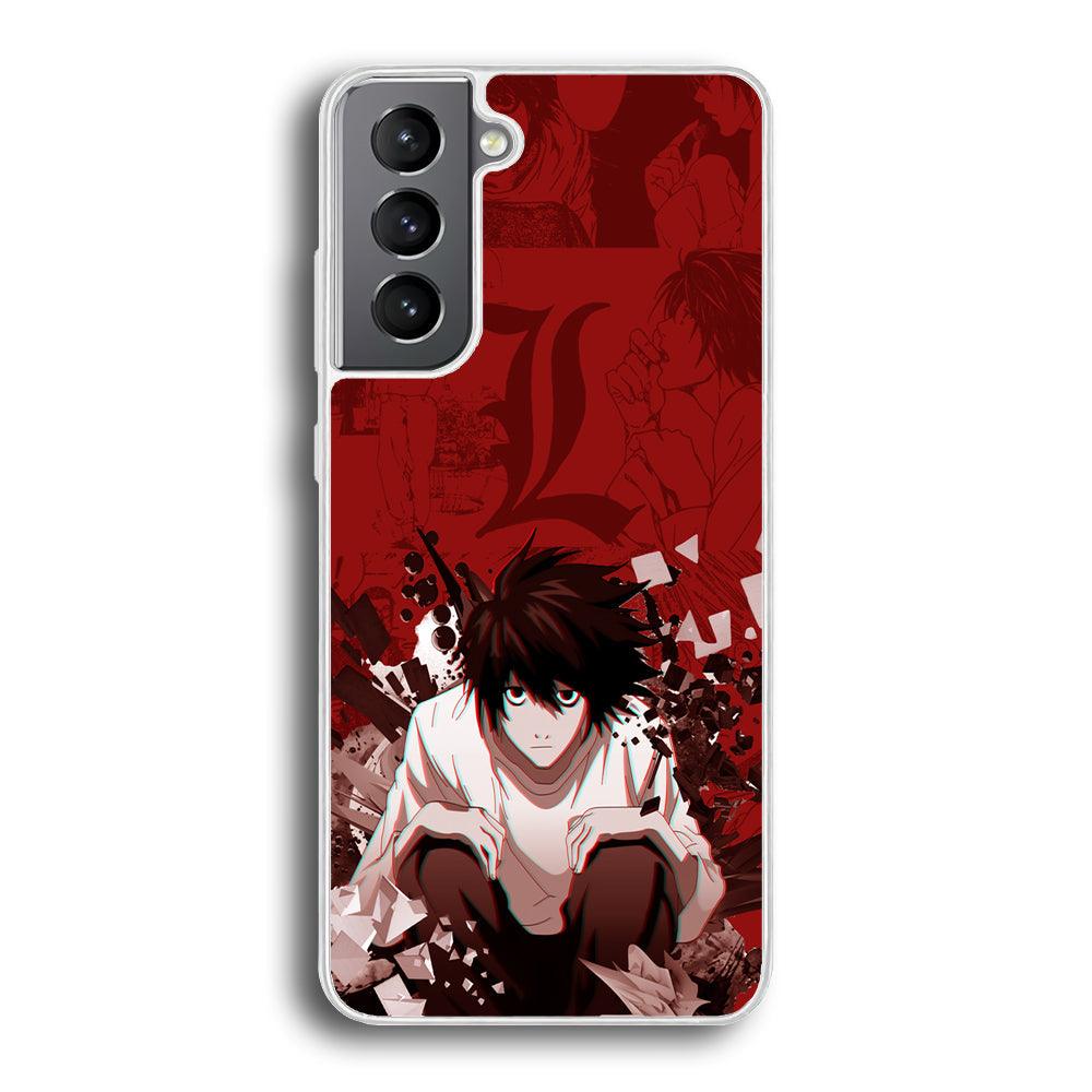 Death Note Stare of L Samsung Galaxy S21 Case-Oxvistore